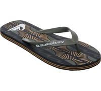 Sandale QUIKSILVER "Molokai Art", Herren, Gr. 10 (43), no destination grape, Obermaterial:Obermaterial: 100% Synthetik, Futter: 100% Synthetik, Laufsohle: 100% Schwammgummi;, Schuhe Sandale (28788923-
