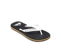 Quiksilver Sandale Molokai Core – Herren, Synthetik/Moosgummi – Schwarz/Rasta, Größe 40
