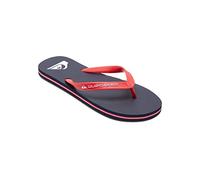 Sandale QUIKSILVER "Molokai Core", Herren, Gr. 11 (44), rot (rot 1), Obermaterial: Synthetikmaterial / Außensohle: Moosgummi, Schuhe Sandale (79756928-11) rot 1