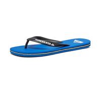 Quiksilver Molokai Flip-Flops, Athletische Herren Sandale, Schwarz Blau Schwarz 1, 44 EU