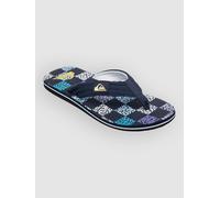 Zehentrenner QUIKSILVER "MOLOKAI LAYBACK 26", Herren, Gr. 41, blau (next gen), Textil, Schuhe Zehentrenner, Sommerschuhe (84872408-41) next gen