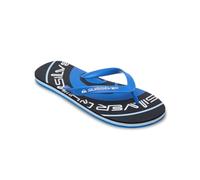 Sandale QUIKSILVER "Molokai Screen", Herren, Gr. 14(47), blau (schwarz navy), Obermaterial: 100% Synthetik, Futter: 100% Synthetik, Laufsohle: 100% Schwammgummi., Schuhe Sandale (28559928-14) schwarz 