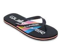 Quiksilver Sandale Molokai Stripe Herren Gr. 40 Schwarz Obermaterial 100% Synthetik