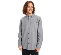 Quiksilver - Motherfly Heather L/S Shirt - Hemd, Gr. S, grau (IndiaInk)
