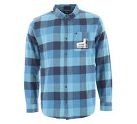 QUIKSILVER MOTHERFLY WH1 Flannelhemd 2023 delph blue - S