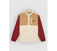 Quiksilver No Destination Block Half-Zip Fleece Pullover bone Herren Gr. XL