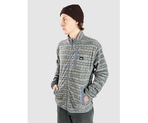 Quiksilver No Destination Fz Fleecejacke granite terra stripe Herren Gr. M