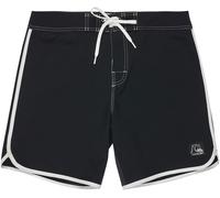 Boardshorts QUIKSILVER "Original Scallop 18", Herren, Gr. 32(M), schwarz, Obermaterial: 92% Microfaser, 8% Elasthan;, Hosen (82686215-32) schwarz