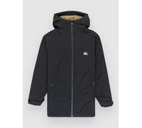Quiksilver Overcast 3K Kids Parka black Jungen Gr. T16