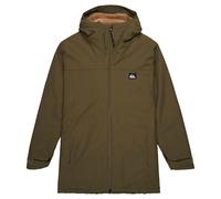Quiksilver Overcast 3K Parka - Waterproof Hooded Jacket for Men - wasserdichte Jacke - Männer - M - Braun.