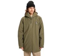 Regenjacke QUIKSILVER "Overcast 3K Parka", Herren, Gr. XXL, braun, 65% Baumwolle, 35% Nylon, Jacken (23035438-XXL) braun