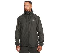 Quiksilver Overcast - Windbreaker-Jacke mit Kapuze für Männer Schwarz