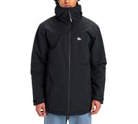 Quiksilver - Parka chaude et imperméable - Overcast 3K Parka Black für Herren aus Nylon - Größe M - schwarz schwarz M