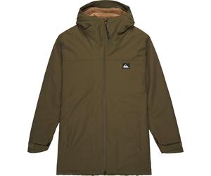 Quiksilver - Parka chaude et imperméable - Overcast 3K Parka Grape Leaf für Herren aus Nylon - Größe L - Khaki Khaki L