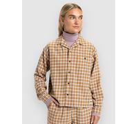 Quiksilver Penarek Hemd chocolate brown penarek Damen Gr. XL