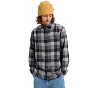 Quiksilver Pullover Motherfly Plaid LS Shirt Schwarz M