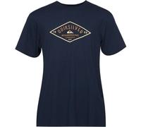 Quiksilver QS DIAMOND LOGO SS Baumwollshirt für Herren, dunkelblau, größe L