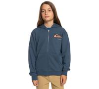 Quiksilver Retro Fade - Kapuzenpulli mit Reißverschluss für Jungen 8-16 Blau