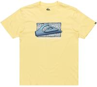 QUIKSILVER RETRO FADE T-Shirt 2025 popcorn - S