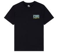 Quiksilver Fundamental Ripples T-Shirt schwarz blau - S