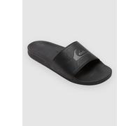 Quiksilver Rivi Nubuck Slide Sandalen black 1 Herren Gr. 47