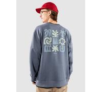 Quiksilver Salt Water Graphic Crew Sweater china blue Herren Gr. L