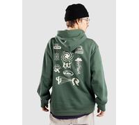 Quiksilver Salt Water Graphic Hoodie trekking green Herren Gr. M
