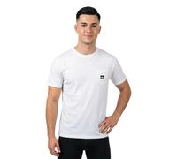 Quiksilver T-Shirt Salt Water Pocket – kurzärmlig, 100% Baumwolle, Weiß, Größe L