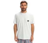 T-Shirt QUIKSILVER "Salt Water", Herren, Gr. S, weiß, [Hauptstoff] 100% Baumwolle, Kurzarm, Shirts (55680042-S) weiß