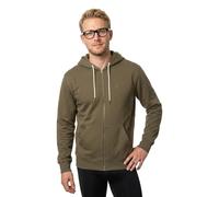 Quiksilver Sweatjacke Herren Regular Fit Baumwolle grün, S