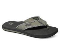Quiksilver Herren Monkey Abyss Flip-Flops,Schwarz (Green/Black/Brown XGKC) , 39