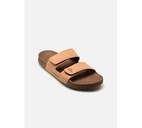 Quiksilver Rivi Leather - Slider Sandals for Men - Badeschuhe - Männer - 42 - Braun