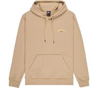 Kapuzensweatshirt QUIKSILVER "SCREEN HOODY FRONT & BACK", Herren, Gr. L (52), khaki, Obermaterial: 60% Baumwolle, 40% Polyester, Sweatshirts (43856839-L) khaki