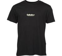 Quiksilver SIMPLE LETTRING SS Herren-T-Shirt, schwarz, größe S