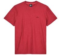 Sporttop QUIKSILVER "Slub Roundneck", Herren, Gr. XL, oxblood rot, Obermaterial: 100% Baumwolle., Tops Sporttop (97198025-XL) oxblood rot