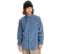 Quiksilver Smoke Trail Cord - Long Sleeve Shirt for Men - Langärmliges Hemd - Männer - S - Blau.