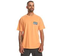 Quiksilver Spin Cycle - Oversized T-Shirt for Men - Übergroßes T-Shirt - Männer - Orange.
