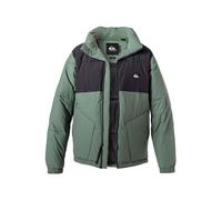 Quiksilver Steppjacke Herren Stehkragen Mikrofaser grün, L