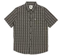 Funktionshemd QUIKSILVER "Street Way", Herren, Gr. M, US-Größen, schwarz (schwarz street way), 100% Baumwolle, Hemden (89709268-M) schwarz street way