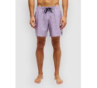 Quiksilver Stretch Printed Volley 16 Boardshorts purple ash beach daze Herren Gr. XL