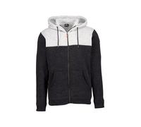 Quiksilver Strickjacke Herren Comfort Fit Mikrofaser grau, L