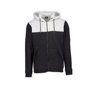 Quiksilver Strickjacke Herren Comfort Fit Mikrofaser grau, XL