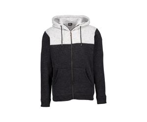 Quiksilver Strickjacke Herren Comfort Fit Mikrofaser grau, XL