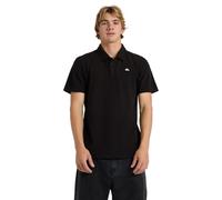 Poloshirt QUIKSILVER "Mw Pique", Herren, Gr. XS, schwarz, 100% Baumwolle, Kurzarm, Shirts (10126461-XS) schwarz