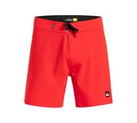 Boardshorts QUIKSILVER "Surfsilk Kaimana 16", Herren, Gr. 30S, rot (high risk rot), Obermaterial: 88% Microfaser, 12% Elasthan;, Hosen (45838465-30) high risk rot
