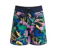 Quiksilver Boardshorts Surfsilk Scallop 18 Herren Gr. 28 (XS) Schwarz/Navy Interact Floral