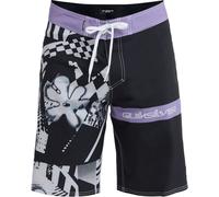 Quiksilver Surfsilk Straight 20´´ Badeshorts 34 Black Block Momentum