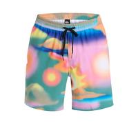 Boardshorts QUIKSILVER "Surfsilk Straight Volley 17"", Herren, Gr. M, india ink hidden gem, 92% Polyester, 8% Elasthan, Hosen (38196612-M) india ink hidden gem