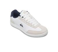 Sneaker QUIKSILVER "Sutton", Herren, Gr. 9(42), weiß, Obermaterial: 53% Leder, 46% Synthetik, 1% Textil / Futter: 100% Textil / Laufsohle: 100% Gummi., Schuhe Sneaker (82070447-9) weiß