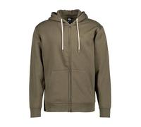 Quiksilver Sweatjacke Herren Regular Fit Baumwolle grün, XL